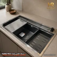 سینک باکسی (دوپله) 90سانتیمتر هوادیاو (HuaDiao) - تصویر 9