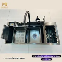 سینک پیانویی پنج کلید آبچکان دار 100سانتیمتر هوادیاو (HuaDiao) - تصویر 1