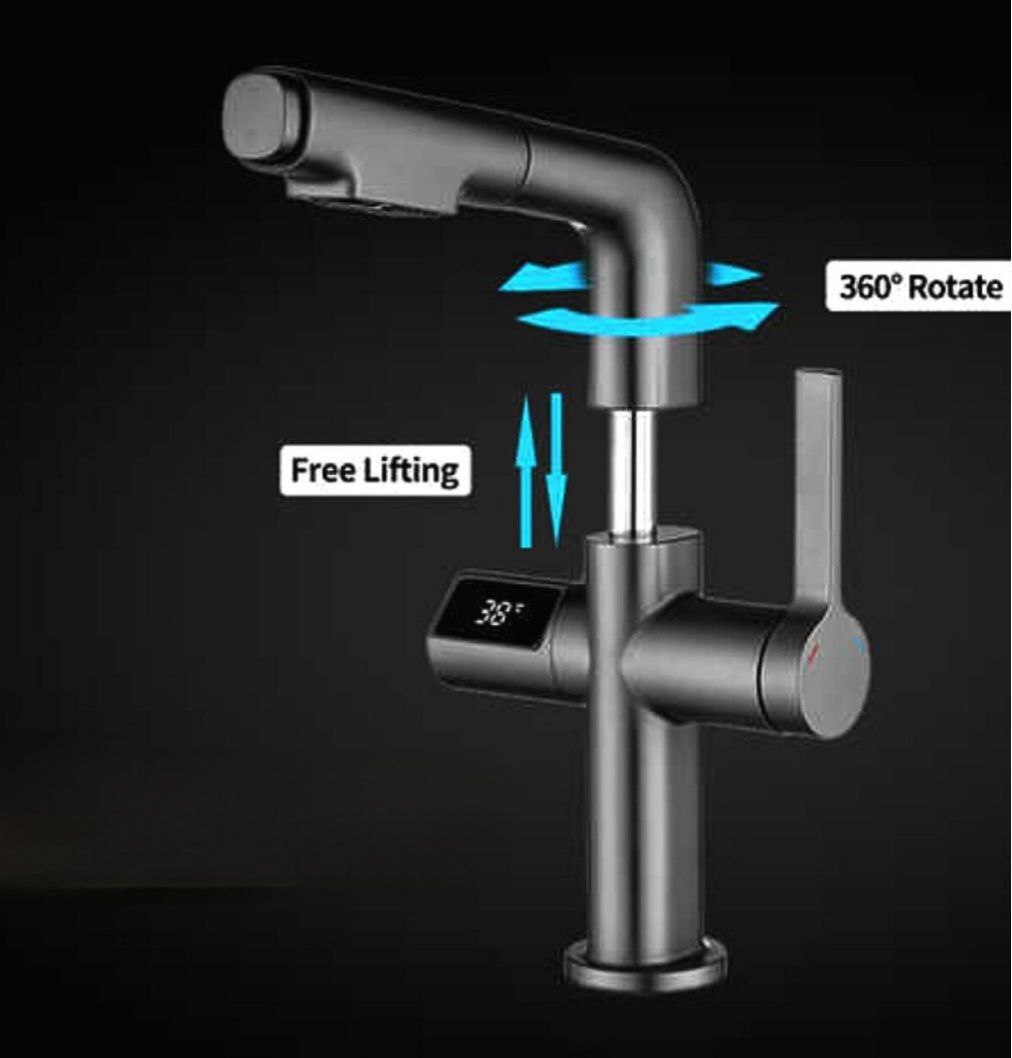 شیر روشویی مانیتوردارآسانسوری هوادیاو